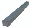 Square SAE 3/8 x 36" Zinc Plated Steel Keystock  .375-36