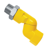 1" Aluminum Male NPT - Female NPT 360° Gas Swivel  ACM-AS-100