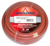 1/4 x 1/4" x 25' Red EPDM 250 PSI Rubber Air Hose Assembly - Brass Male NPT Ends  RG4/2RED-25B