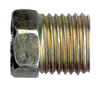 1/8" (5/16"-28) Steel Male 45° SAE Inverted Flare Nut  S141-2