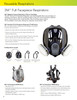 FF-400 Series Full Face Mask Reusable Respirator - Large  FF-403
