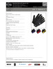 Mechanics Clarino® Leather Palm Black/Black  20-1-10603B