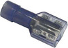 50 Pc. 16-14 AWG .250" Nylon Fully Insulated Double Bump Female Spade Connector  1865-15