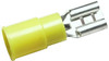 100 Pc. 12-10 AWG .250" Vinyl Insulated Female Spade Connector  1955-CP