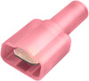 3 Pc. 22-18 AWG .250" Nylon Fully Insulated Single Bump Male Spade Connector  2064-13