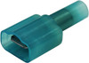 10 Pc. 16-14 AWG .250" Nylon Fully Insulated Single Bump Male Spade Connector  2164-14