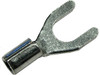 50 Pc. 16-14 AWG #10 Non-Insulated Butted Seam Fork Connector  2425-15