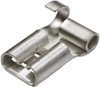 5 Pc. 16-14 AWG .250" Non-Insulated Flag Female Spade Connector w/Relief  2775-BP