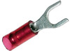 50 Pc. 22-18 AWG #6 Nylon Insulated Fork Connector  2923-15
