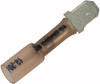 5 Pc. 20-18 AWG .250" Polyolefin Insulated "Crimp-Solder-Seal" Male Spade Connector  3556-BP