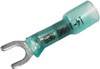 25 Pc. 16-14 AWG #10 Polyolefin Insulated "Crimp-Solder-Seal" Fork Connector  3625-15