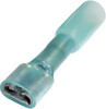 5 Pc. 16-14 AWG .250" Polyolefin Insulated "Crimp-Solder-Seal" Female Spade Connector  3665-BP