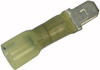 5 Pc. 12-10 AWG .250" Polyolefin Insulated "Crimp-Solder-Seal" Male Spade Connector  3756-BP