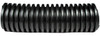 2" x 5' Black Polyethylene Convoluted Split Loom  5148-PK
