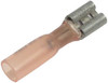 25 Pc. 22-18 AWG .250" Polyolefin Insulated Heat Shrink Female Spade Connector  5855-15