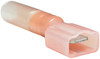100 Pc. 22-18 AWG .250" Polyolefin Insulated Heat Shrink Male Spade Connector  5864-36