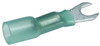 100 Pc. 16-14 AWG #10 Polyolefin Insulated "Solder-Shrink" Fork Connector  6825-36