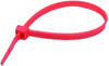 25 Pc. 7.5" 50 lb. Neon Pink Standard  Cable Tie  7066N9-PK