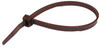 100 Pc. 11" 50 lb. Brown Standard Cable Tie  7067-2-C