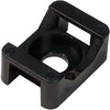 100 Pc. #6 Black Cradle Screw Mount  7084-0-36