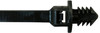 100 Pc. 8" 50 lb. Black Push Mount Cable Tie  7250-36