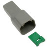20-14 AWG 2-Way Deutsch "DT" Plug & Wedgelock  7990-11
