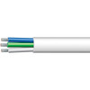 12/3 AWG @ 100' White PVC Jacketed Multi-Conductor Tinned Boat Wire  8045-26