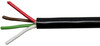 14/4 AWG @ 50' Black PVC Jacketed Multi-Conductor Trailer Cable  8170-25