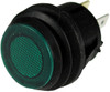 SPST Green On-Off Push Button Switch  9416-3-11