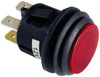 SPST Red On-Off Push Button Switch  9416-5-11