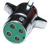 4 Pole Male Plug Trailer Connector  9472-BP