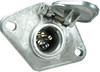4 Pole HD Female Socket Trailer Connector  9473HD-BP