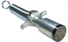 6 Pole Male Plug Trailer Connector w/Spring Cable Relief  9476-34