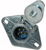 6 Pole Female Socket Trailer Connector  9477-11