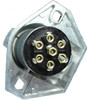 7 Pole Female Socket Trailer Connector  9479-E