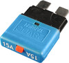 15A Type III Standard Blade Manual Reset Circuit Breaker  9525-11