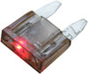 5 Pc. 7.5A Brown Min Blade Fuses w/LED Indicator  9907-14