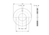 Metric TH Series Dryslide PTFE Thrust Washer  TW-2442-M