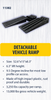 Detachable Vehicle Ramp  11382
