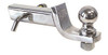 Chrome Welded Steel Ball Mount Kit w/2" Ball - 2" Drop / 1" Rise @ 6,000 lbs.  11641