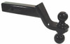 Welded Steel Dual Ball Mount 2 & 2-5/16" w/2" Drop / .75" Rise  11645