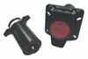 Round 7 Blade Plastic Plug & Socket  27046