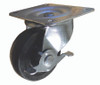 Hard Rubber Swivel Caster w/Brake 6"  33060