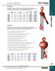 1 Ton Replacement Top Hook (fits Dynaline lever hoist 80262)  80262-1