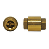 1-1/2" Cast Brass 250 PSI Female NPT Check Valve - 1 PSI Crack Pressure  103CV-K