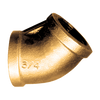 1-1/2" Cast Brass Female NPT 45° Elbow  105-K