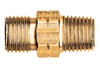 9/16"-18 LH x 1/2" Brass Male Type "B" Acetylene - Male NPT Coupler  135-LD