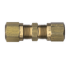 1/4" Brass DOT Poly Line Compression Union   1462-4