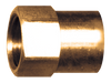 1/4 x 1/8" Brass Female 45° SAE Inverted Flare - Female NPT Connector  146-4A