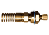 3/8 x 3/8" Steel DOT Poly Line Compression - Male NPT Terminal Bolt w/Spring Guard  1499N-6